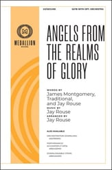 Angels from the Realms of Glory SATB choral sheet music cover